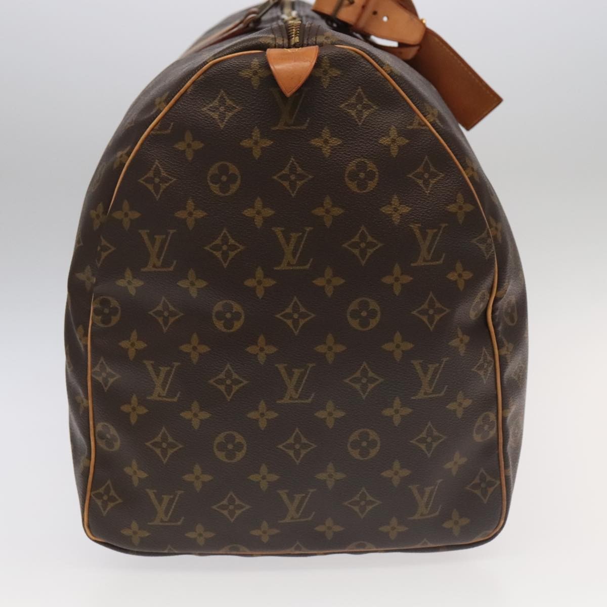 Louis Vuitton Keepall Bag Monogram Canvas Brown Canvas Travel Bag