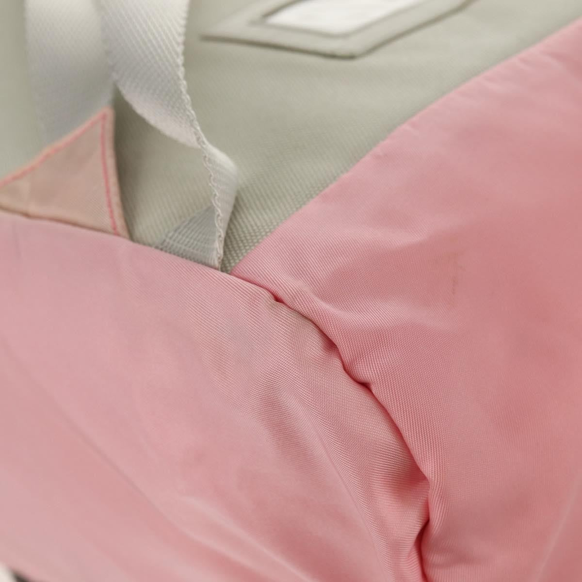 Prada Double Buckle Backpack Tessuto Pink Nylon Backpack Bag