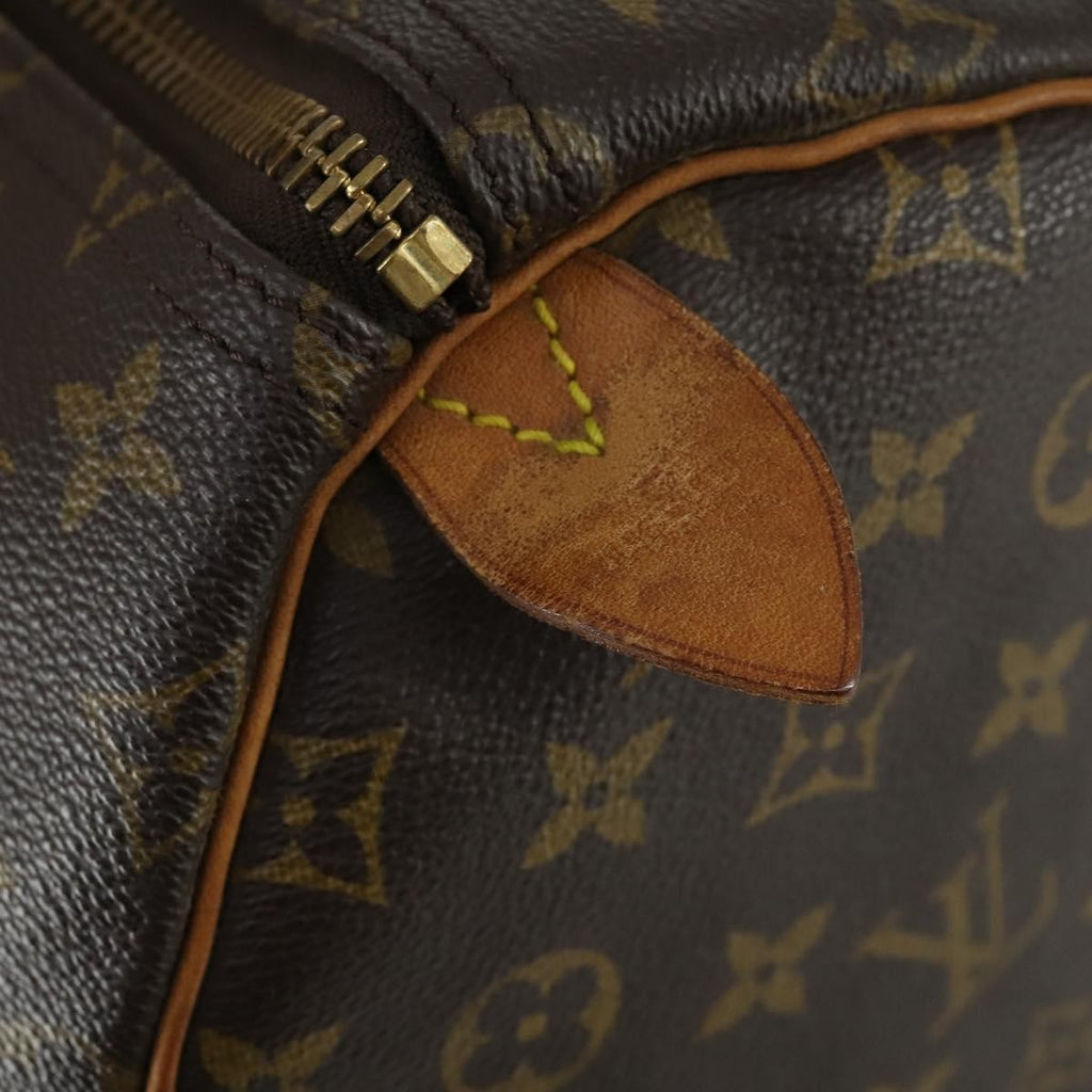 Louis Vuitton Keepall Bag Monogram Canvas Brown Canvas Travel Bag