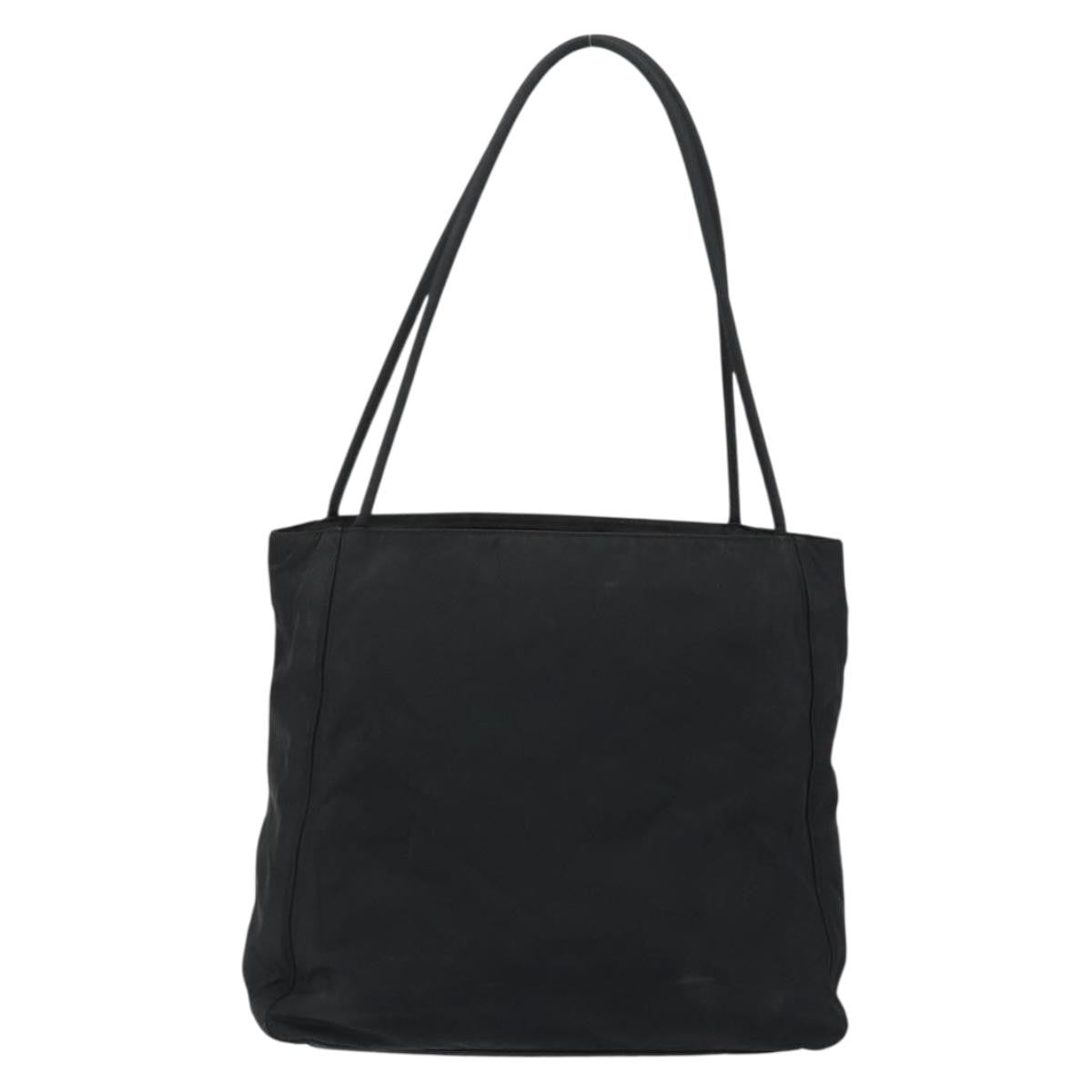 Prada Vintage Tote Tessuto Black Nylon Tote Bag Bag