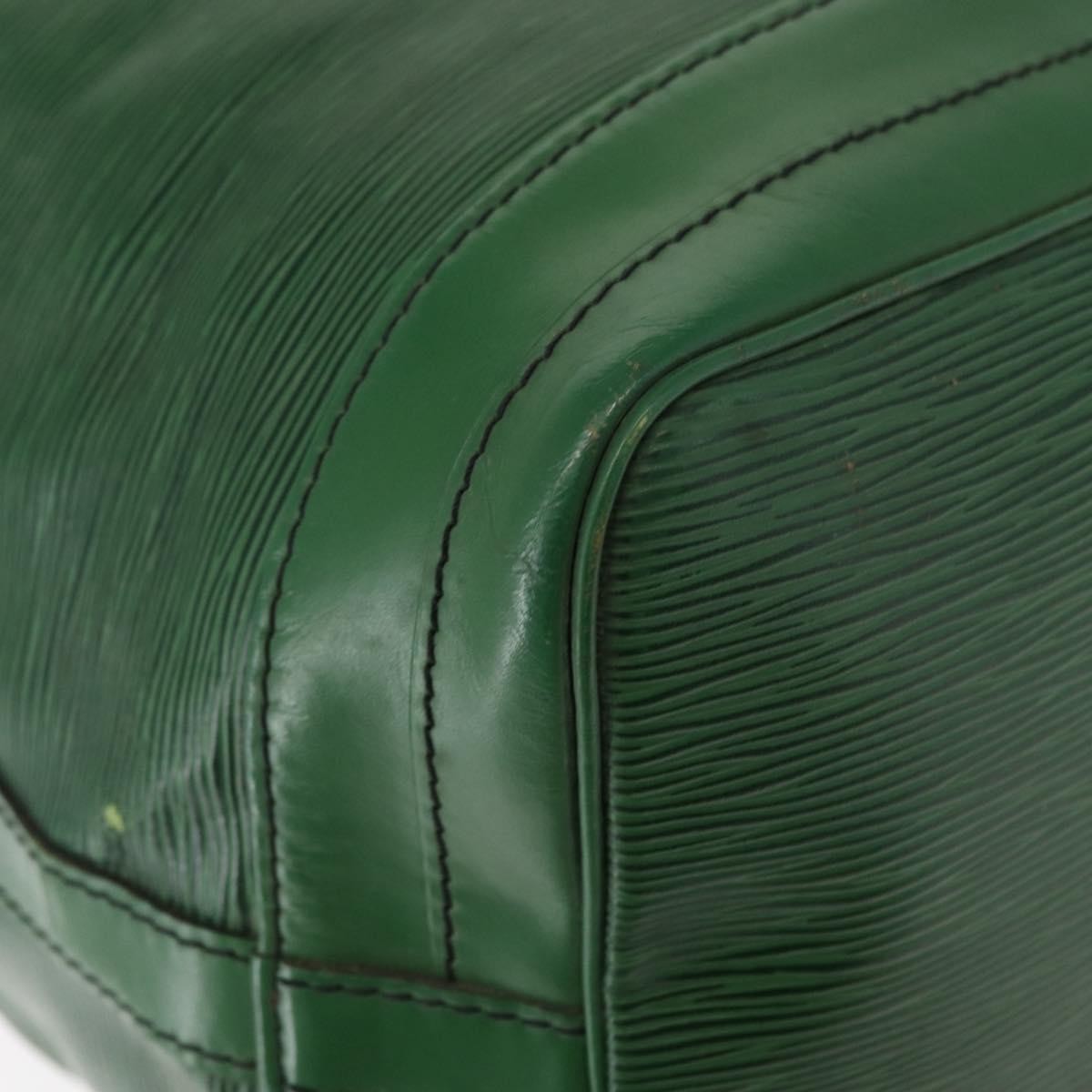 Louis Vuitton Noe Handbag Epi Leather Green Leather Shoulder Bag