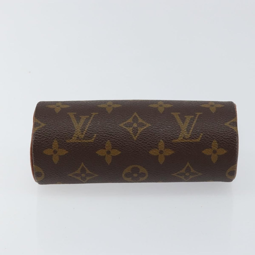 Louis Vuitton Papillon Pochette Monogram Canvas Brown Canvas Clutche & Pouche Bag