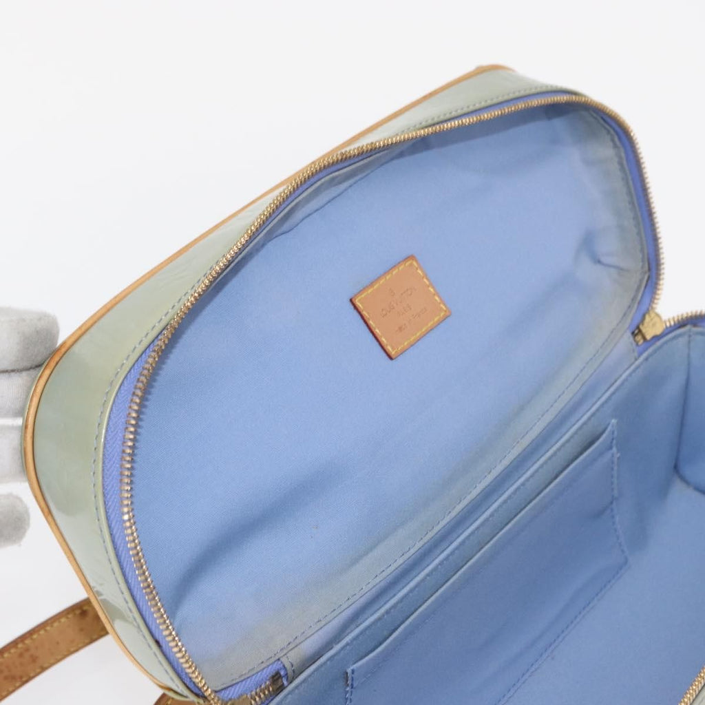 Louis Vuitton Sullivan Horizontal Bag Monogram Vernis Purple Patent_Leather Handbag