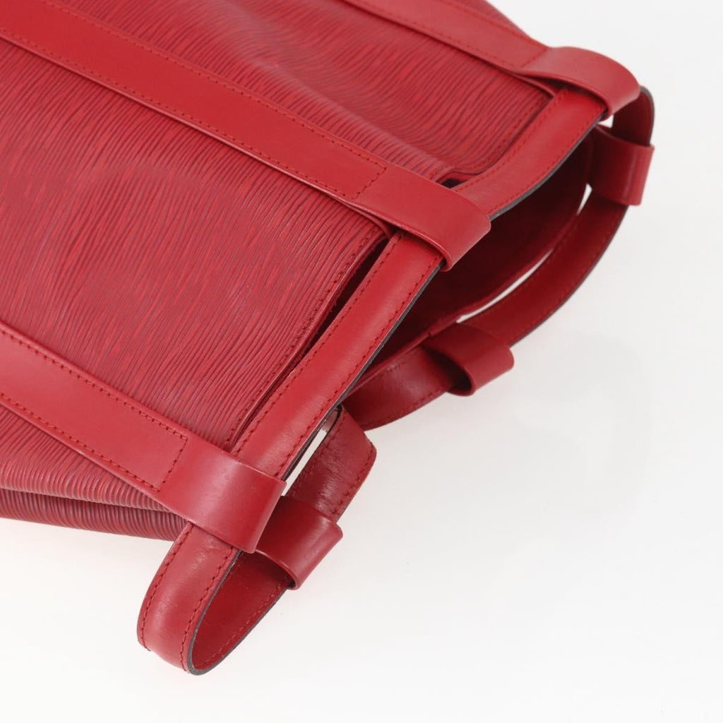 Louis Vuitton Randonnee Backpack Epi Leather Red Leather Shoulder Bag