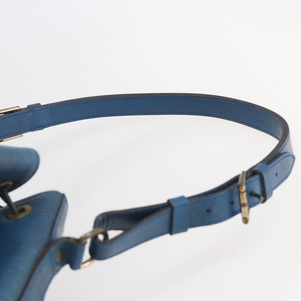 Louis Vuitton Noe Handbag Epi Leather Blue Leather Shoulder Bag