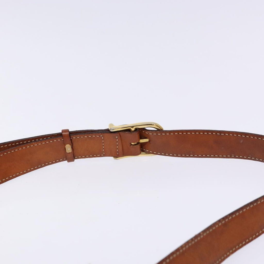 Celine Macadam Shoulder Bag Pvc Leather Brown Canvas Bag