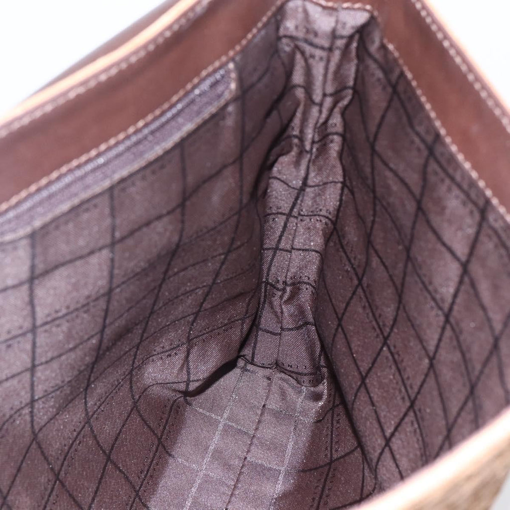 Celine C Macadam Shoulder Bag Suede Beige Suede Shoulder Bag Bag
