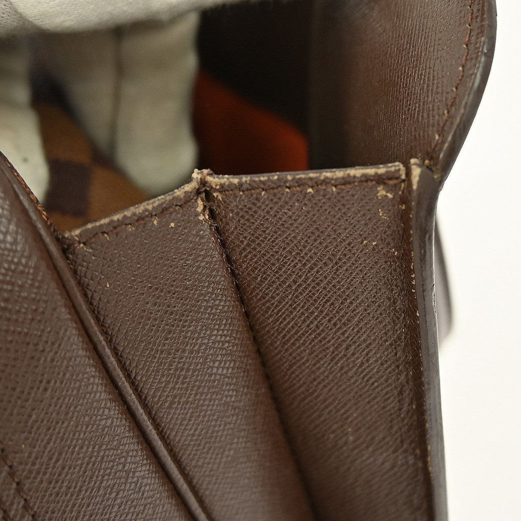 Louis Vuitton Triana Bag Damier Brown Canvas Handbag