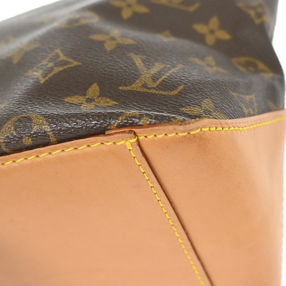 Louis Vuitton Cabas Piano Monogram Canvas Brown Canvas Tote Bag