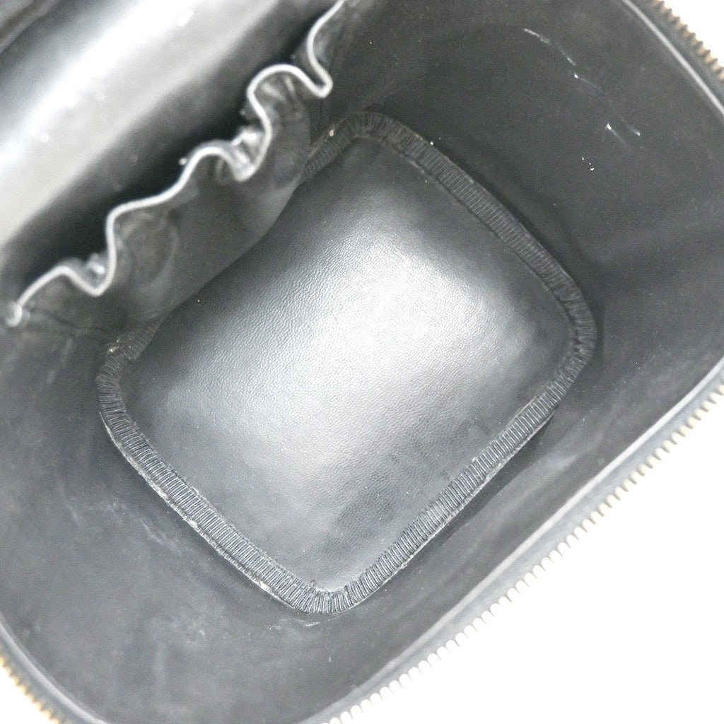 Chanel Vintage Timeless Cosmetic Case Caviar Black Leather Clutche & Pouche Bag