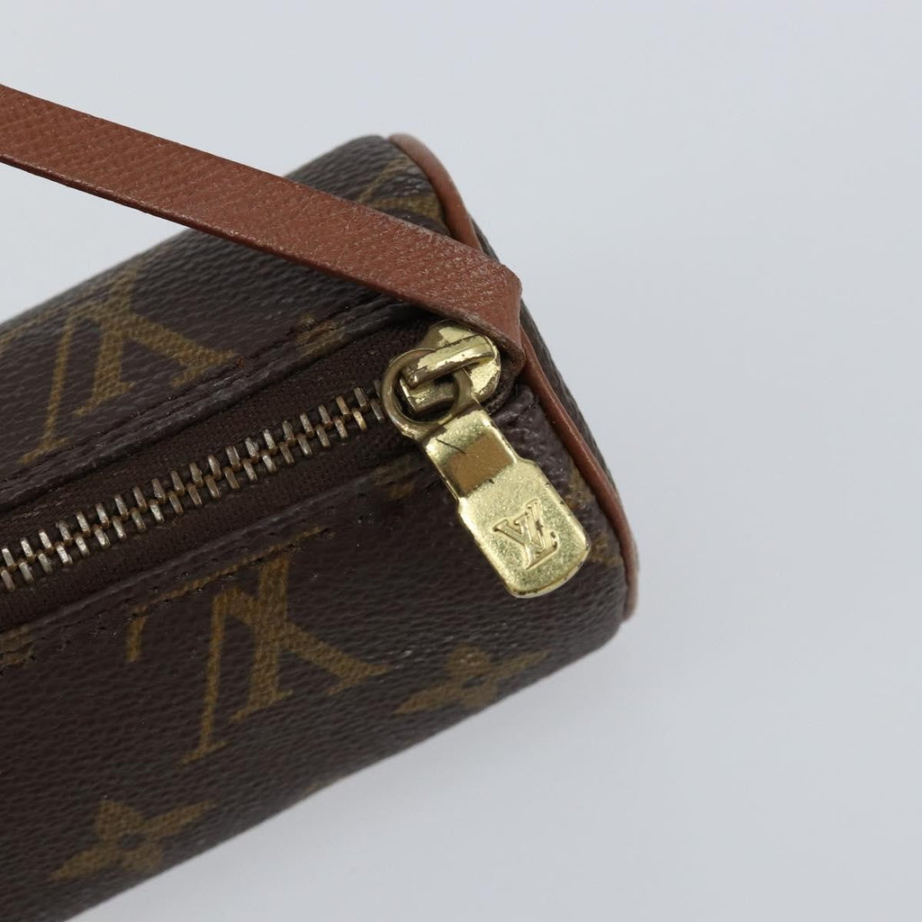 Louis Vuitton Papillon Pochette Monogram Canvas Brown Canvas Clutche & Pouche Bag