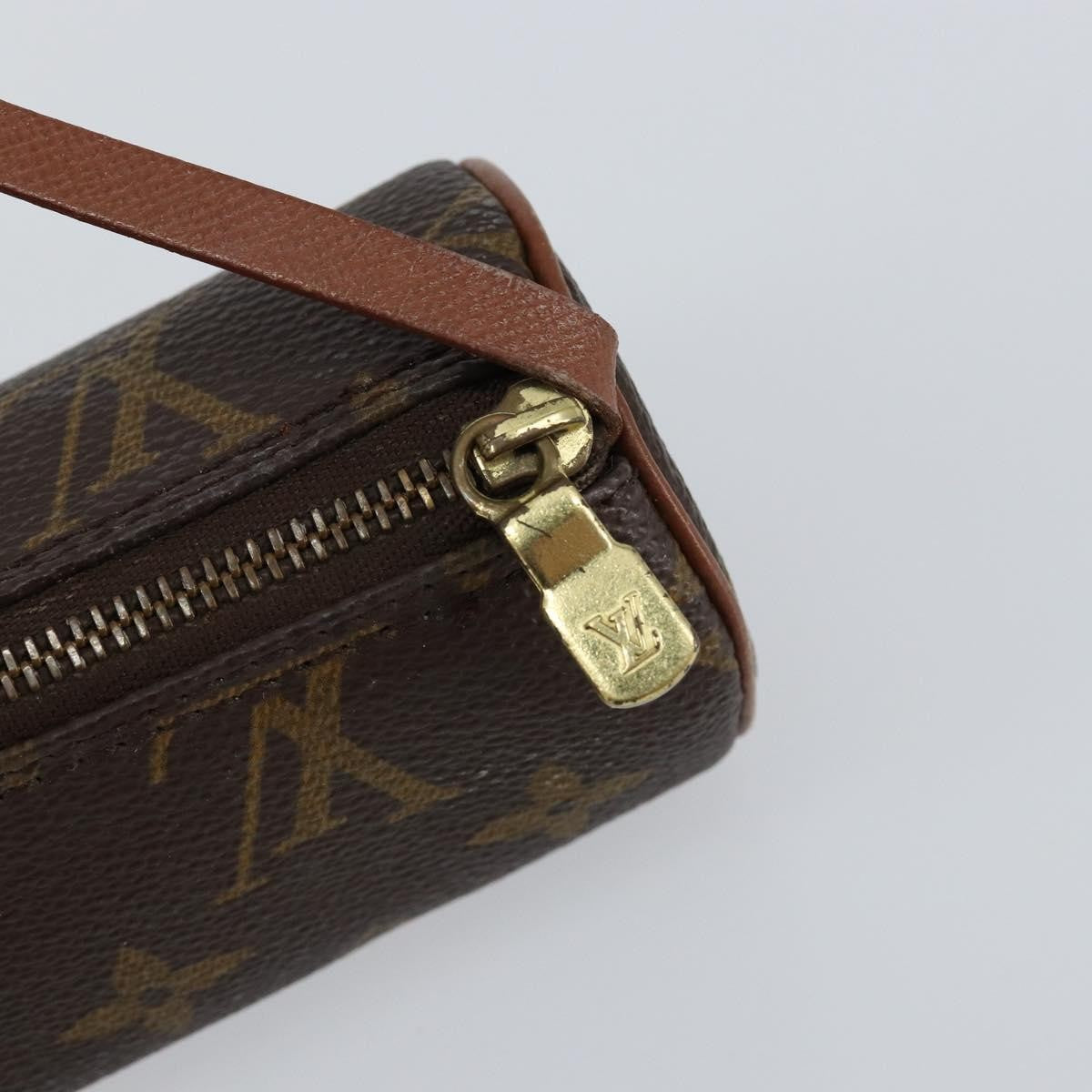 Louis Vuitton Papillon Pochette Monogram Canvas Brown Canvas Clutche & Pouche Bag