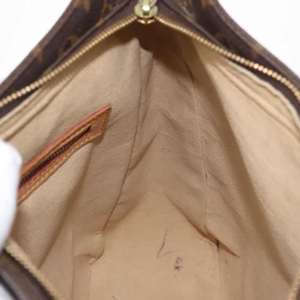 Louis Vuitton Monogram Looping Handbag Monogram Canvas Brown Canvas Shoulder Bag