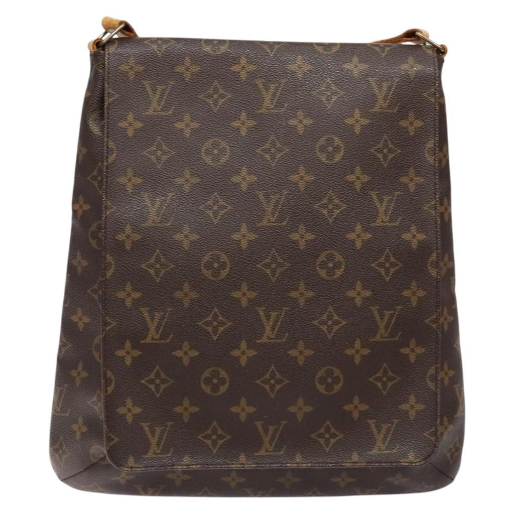 Louis Vuitton Musette Salsa Handbag Monogram Canvas Brown Canvas Bag