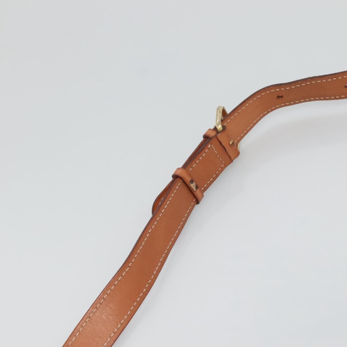 Celine Vintage Macadam Shoulder Bag Canvas And Leather Brown Canvas Shoulder Bag Bag