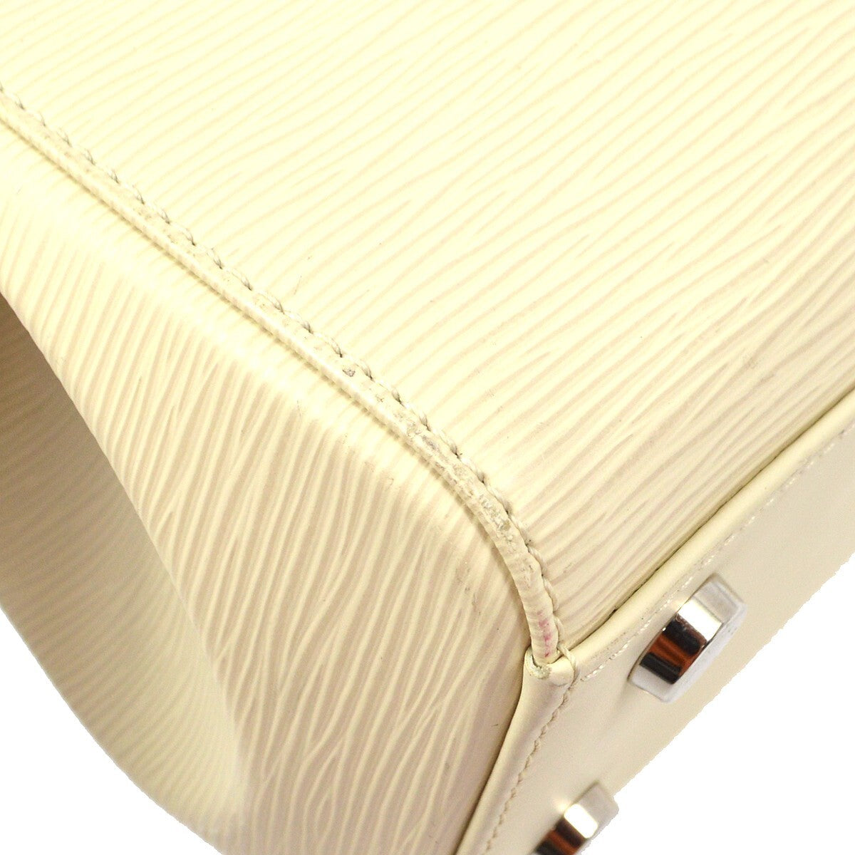 Louis Vuitton Brea Handbag Epi Leather Beige Leather Handbag