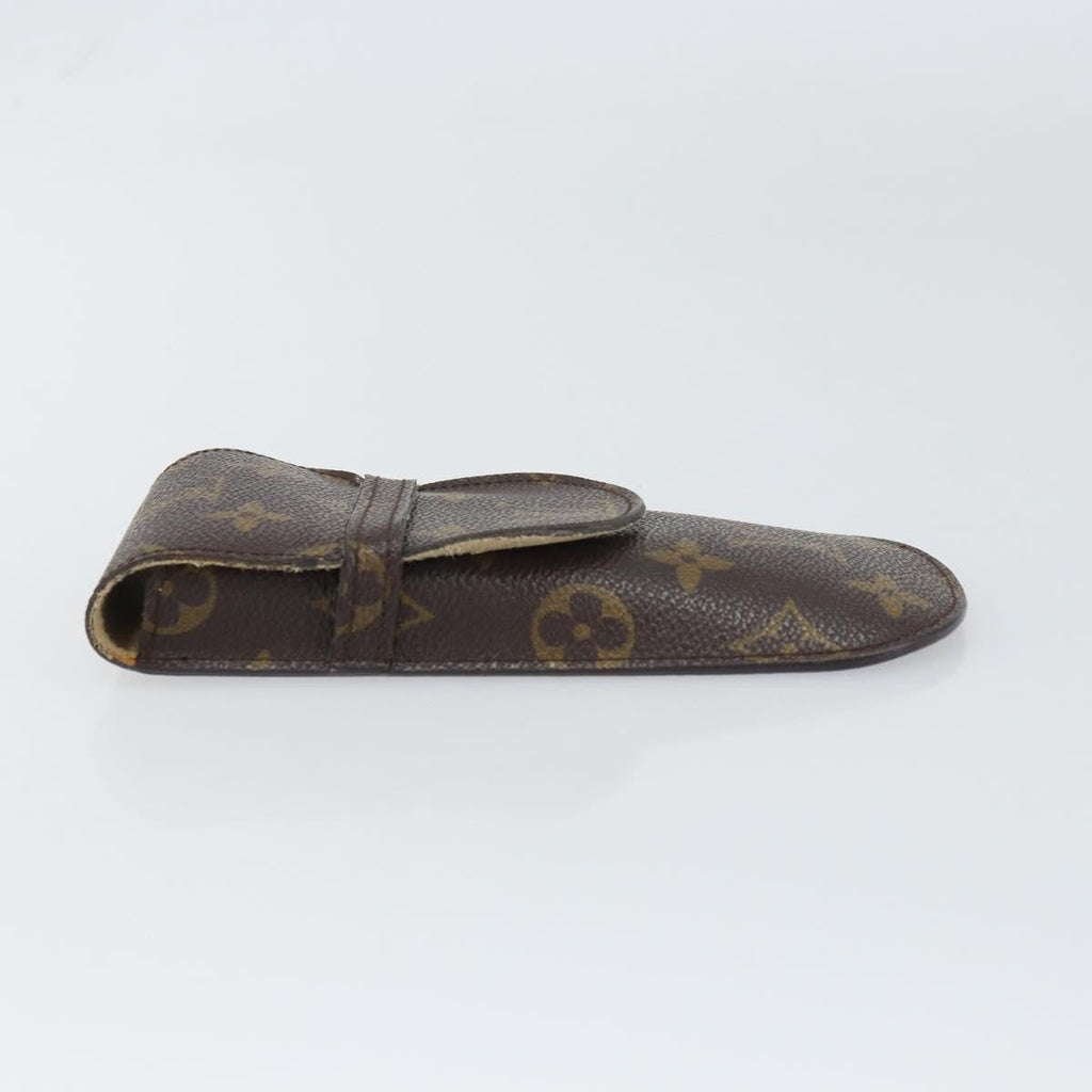 Louis Vuitton Etui À Lunette Canvas Brown Canvas Wallets Accessory