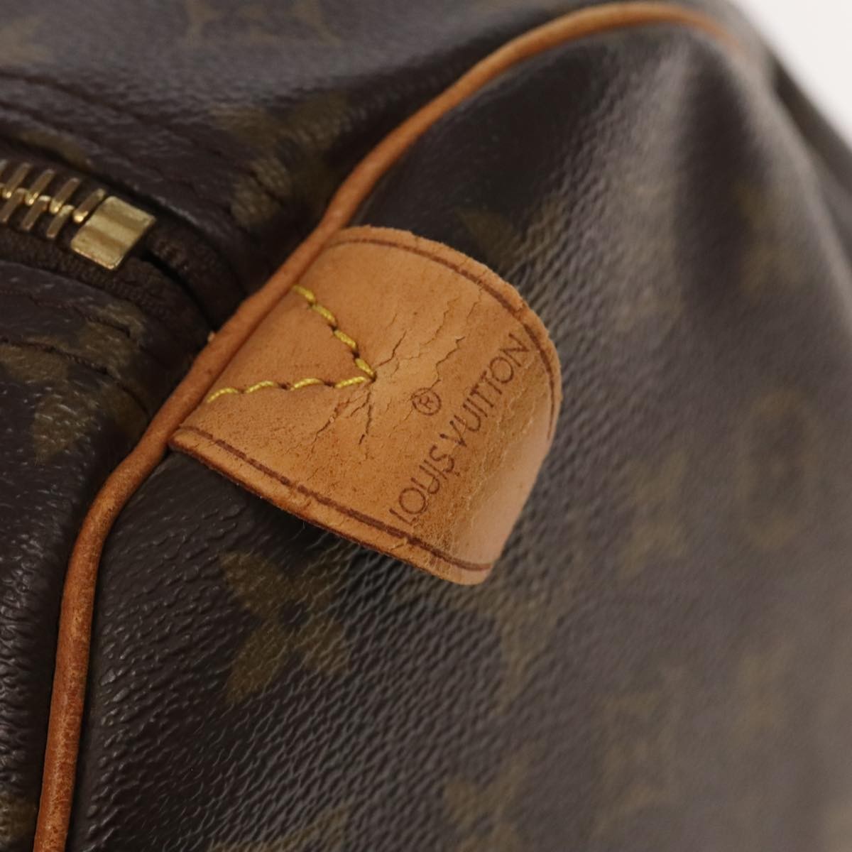 Louis Vuitton Keepall Bag Monogram Canvas Brown Canvas Travel Bag