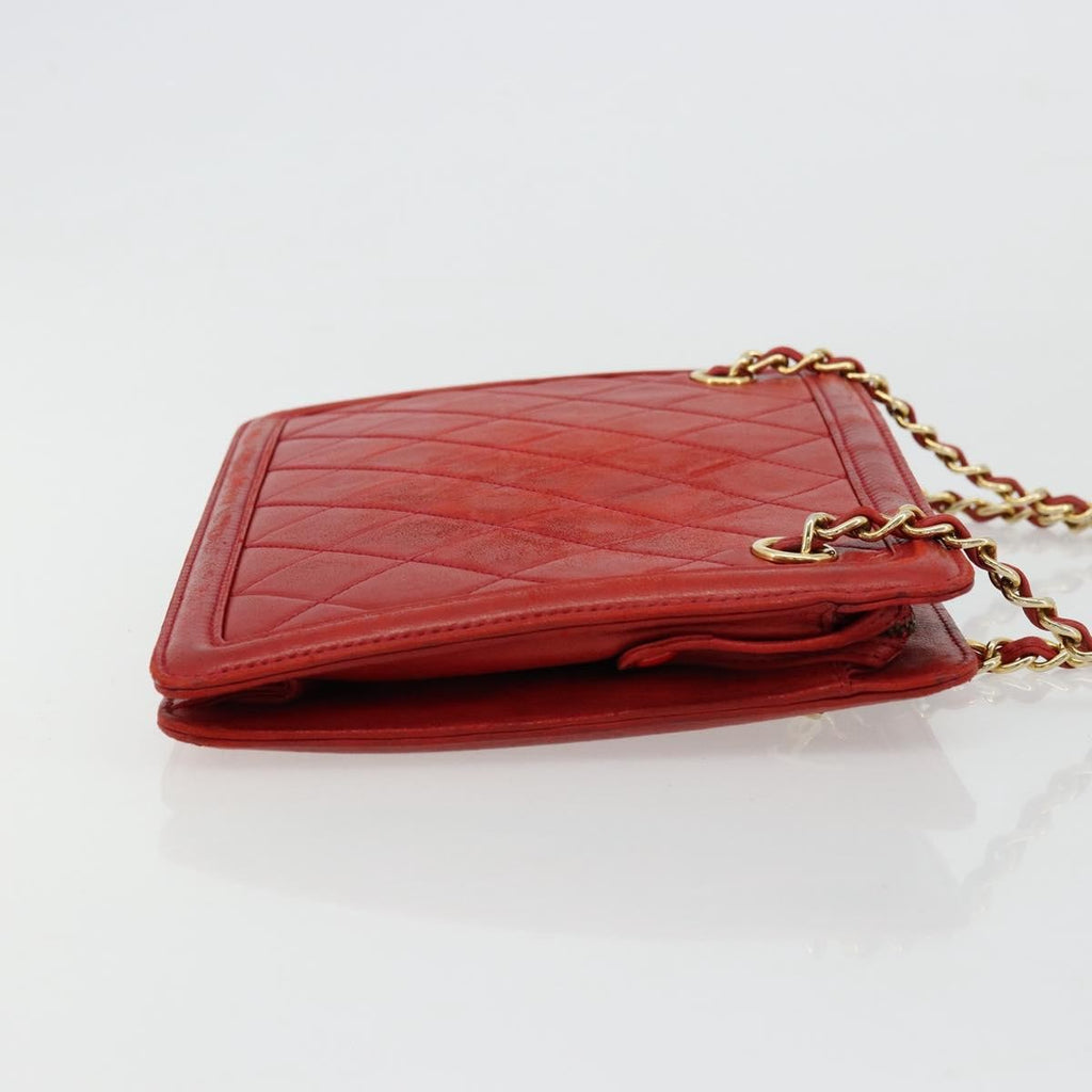 Chanel Chain Clutch Leather Multicolour Leather Handbag