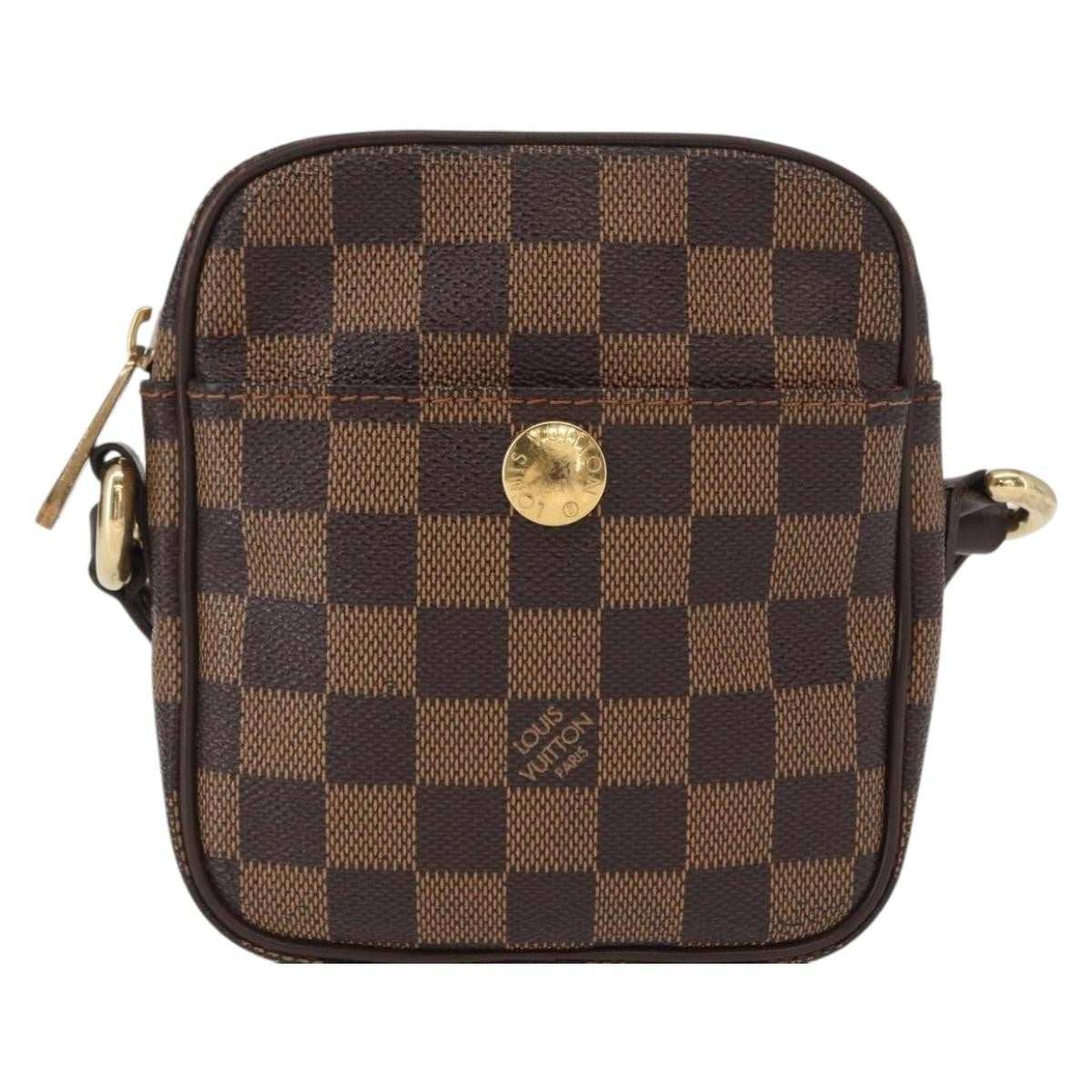 Louis Vuitton Rift Handbag Damier Brown Canvas Shoulder Bag