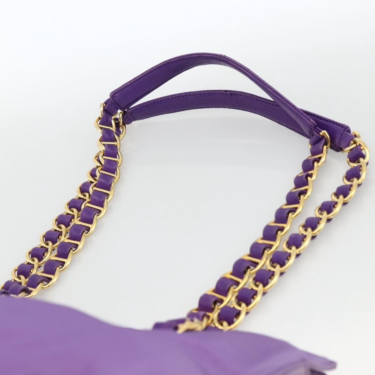 Prada Vintage Shoulder Bag Tessuto Purple Nylon Shoulder Bag Bag