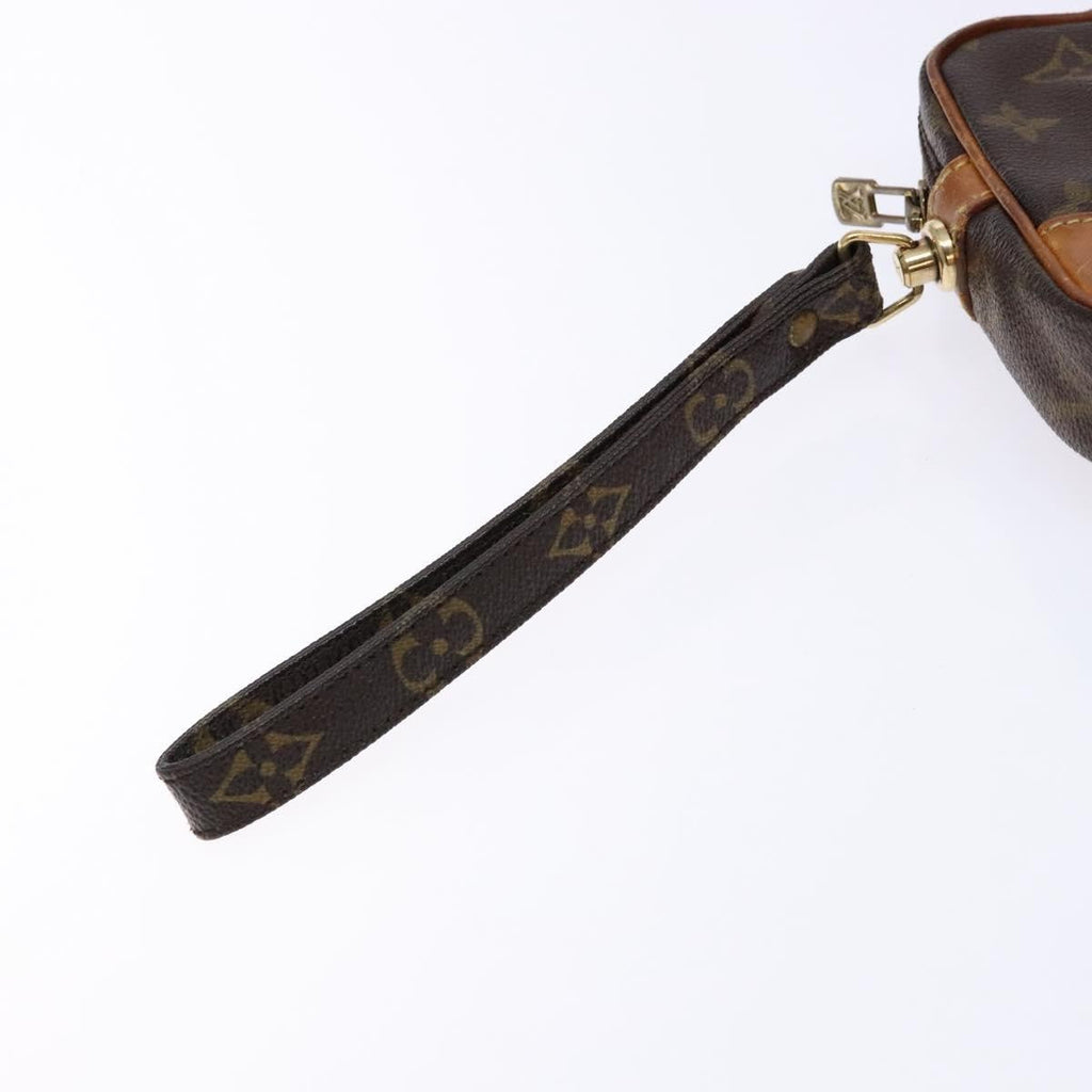 Louis Vuitton Marly Dragonne Clutch Monogram Canvas Brown Canvas Clutche & Pouche Bag