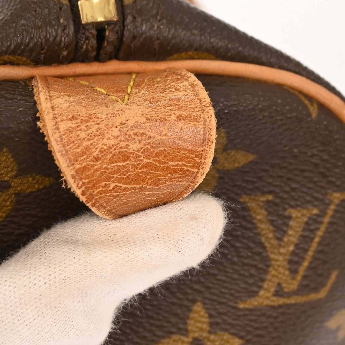 Louis Vuitton Keepall Bag Monogram Canvas Brown Canvas Travel Bag
