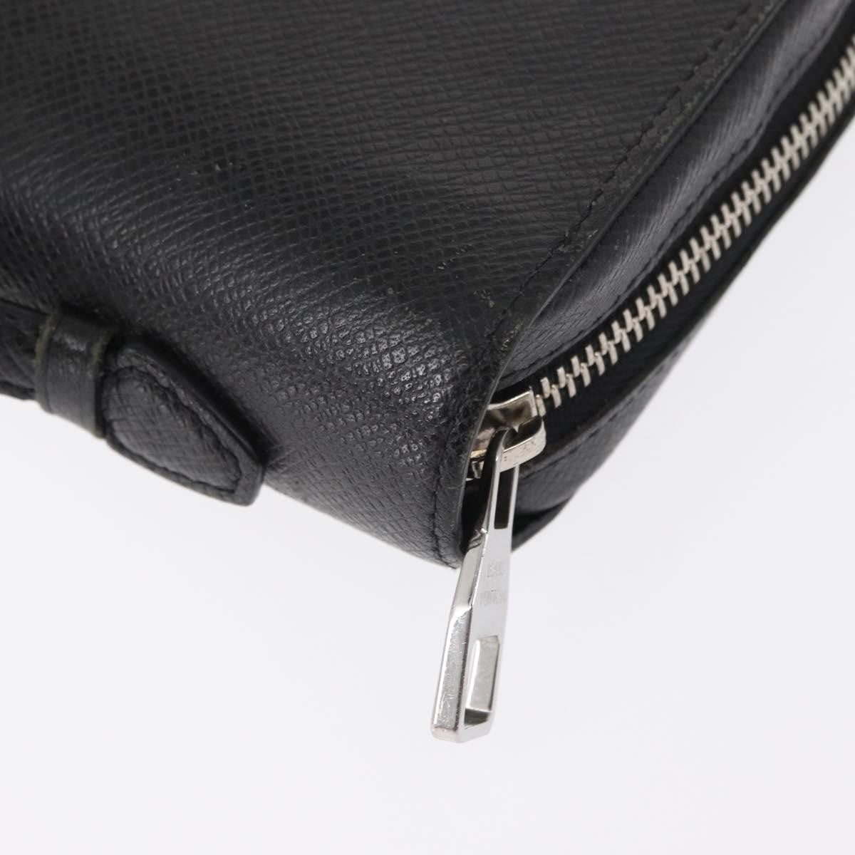 Louis Vuitton Zippy Xl Taiga Leather Black Leather Wallets Accessory