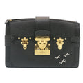 Louis Vuitton Trunk Clutch Epi Leather Black Leather Clutche & Pouche Bag