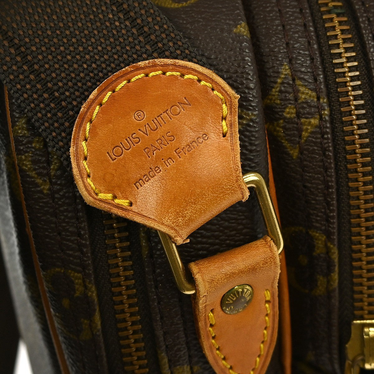 Louis Vuitton Reporter Bag Monogram Canvas Brown Canvas Shoulder Bag