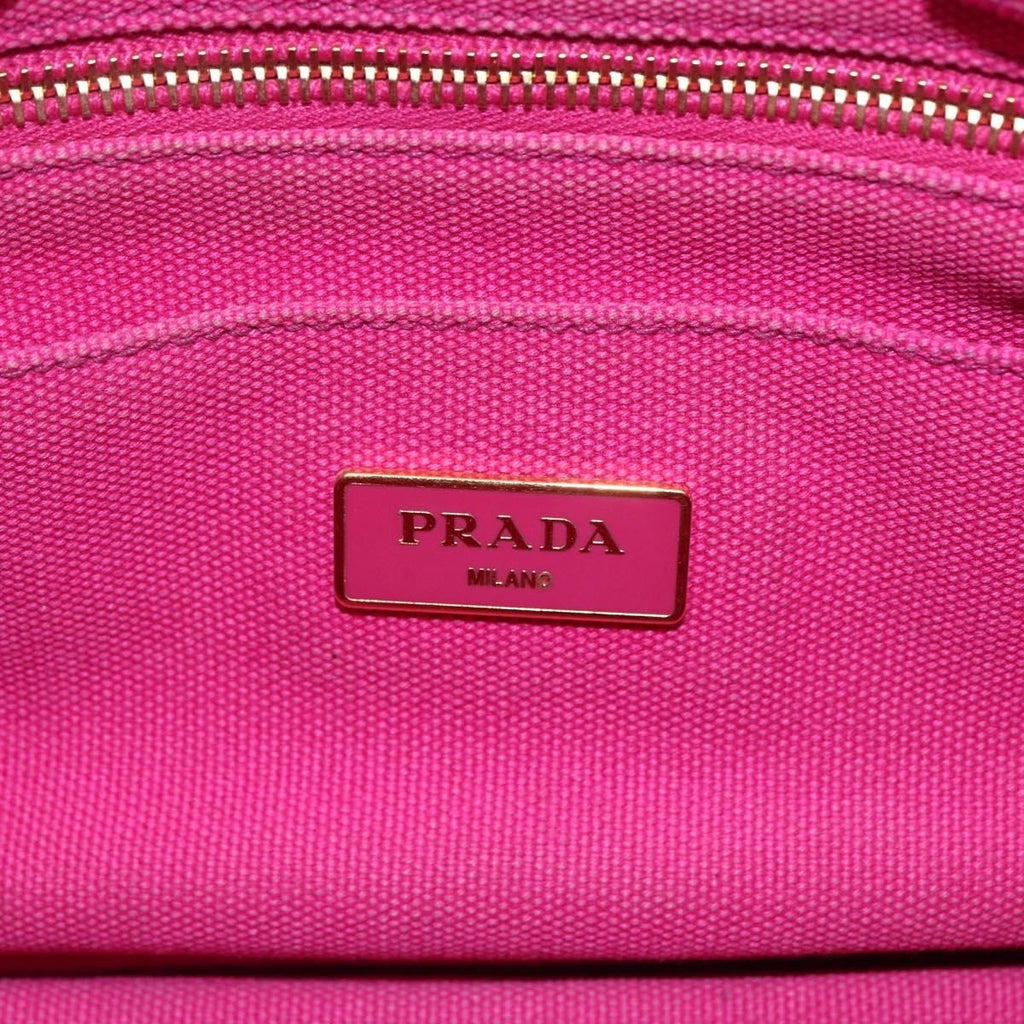 Prada Canapa Convertible Tote Canvas Pink Canvas Tote Bag Bag