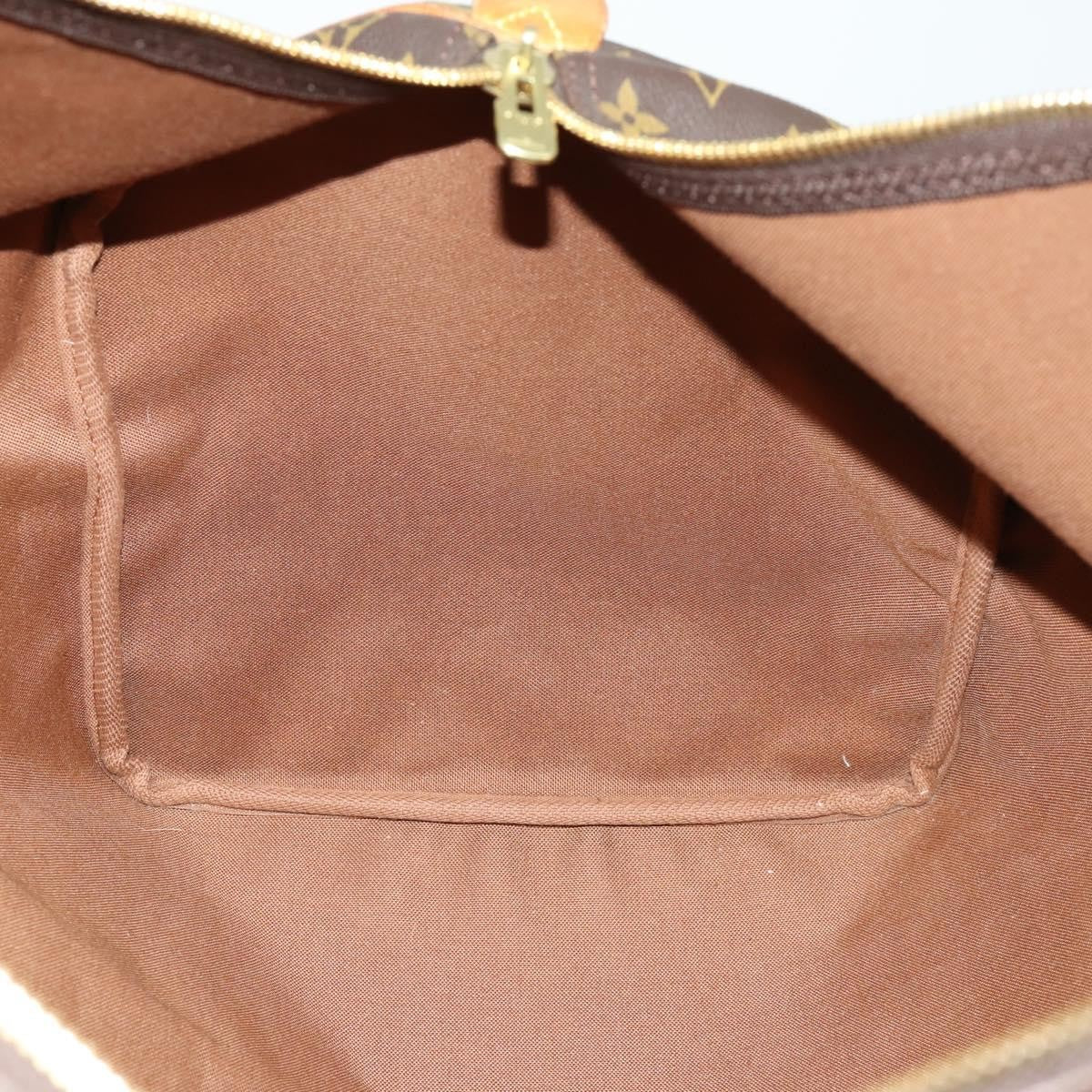 Louis Vuitton Keepall Bag Monogram Canvas Brown Canvas Travel Bag