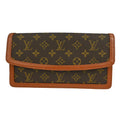 Louis Vuitton Dame Pochette Monogram Canvas Brown Canvas Clutche & Pouche Bag