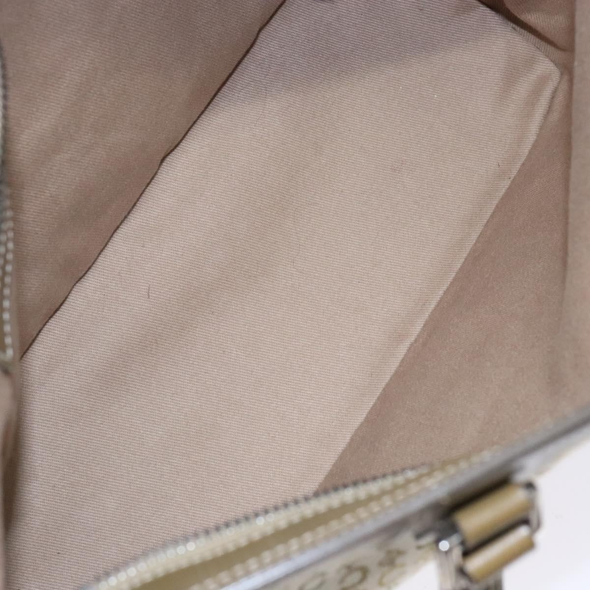 Celine Vintage Macadam Shoulder Bag Canvas Khaki Canvas Bag