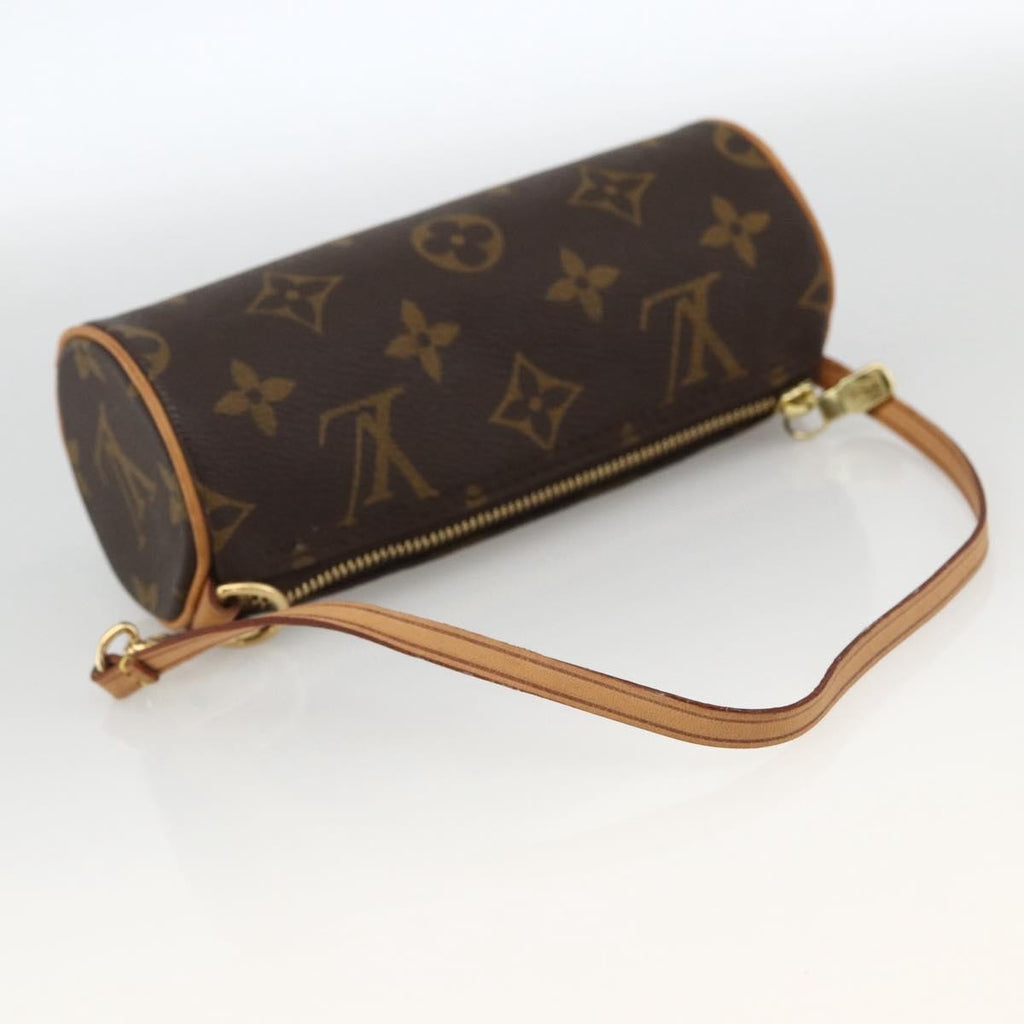Louis Vuitton Papillon Pochette Monogram Canvas Brown Canvas Clutche & Pouche Bag