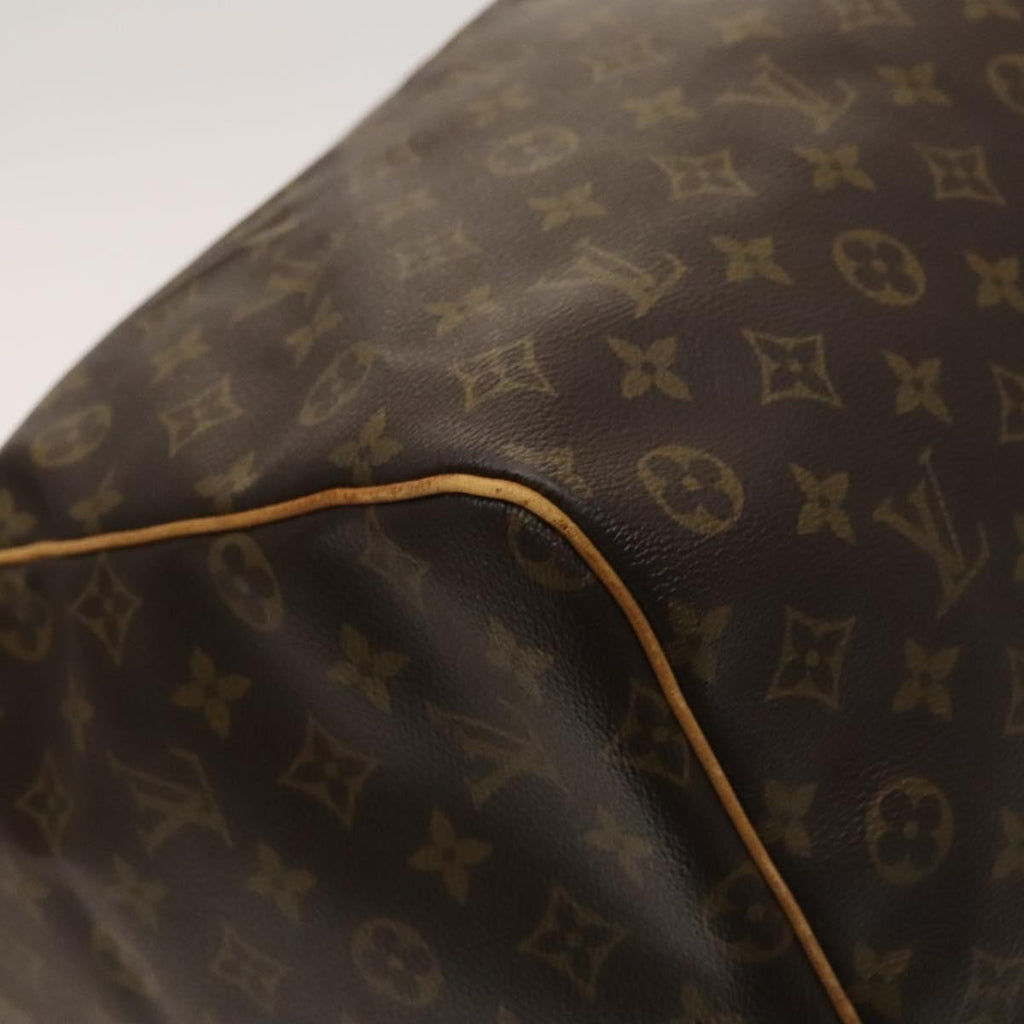 Louis Vuitton Keepall Bag Monogram Canvas Brown Canvas Travel Bag