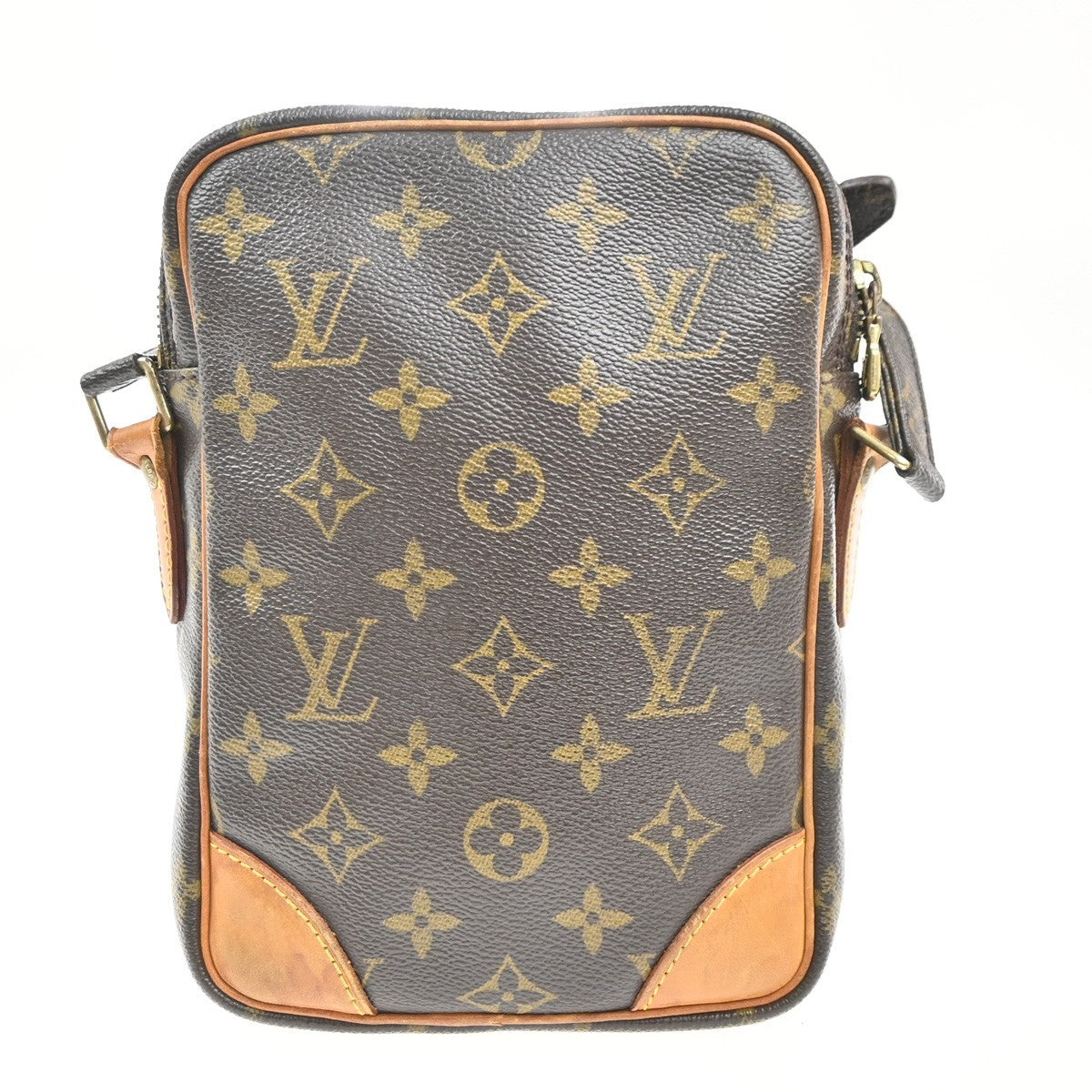 Louis Vuitton Amazone Bag Monogram Canvas Brown Canvas Shoulder Bag