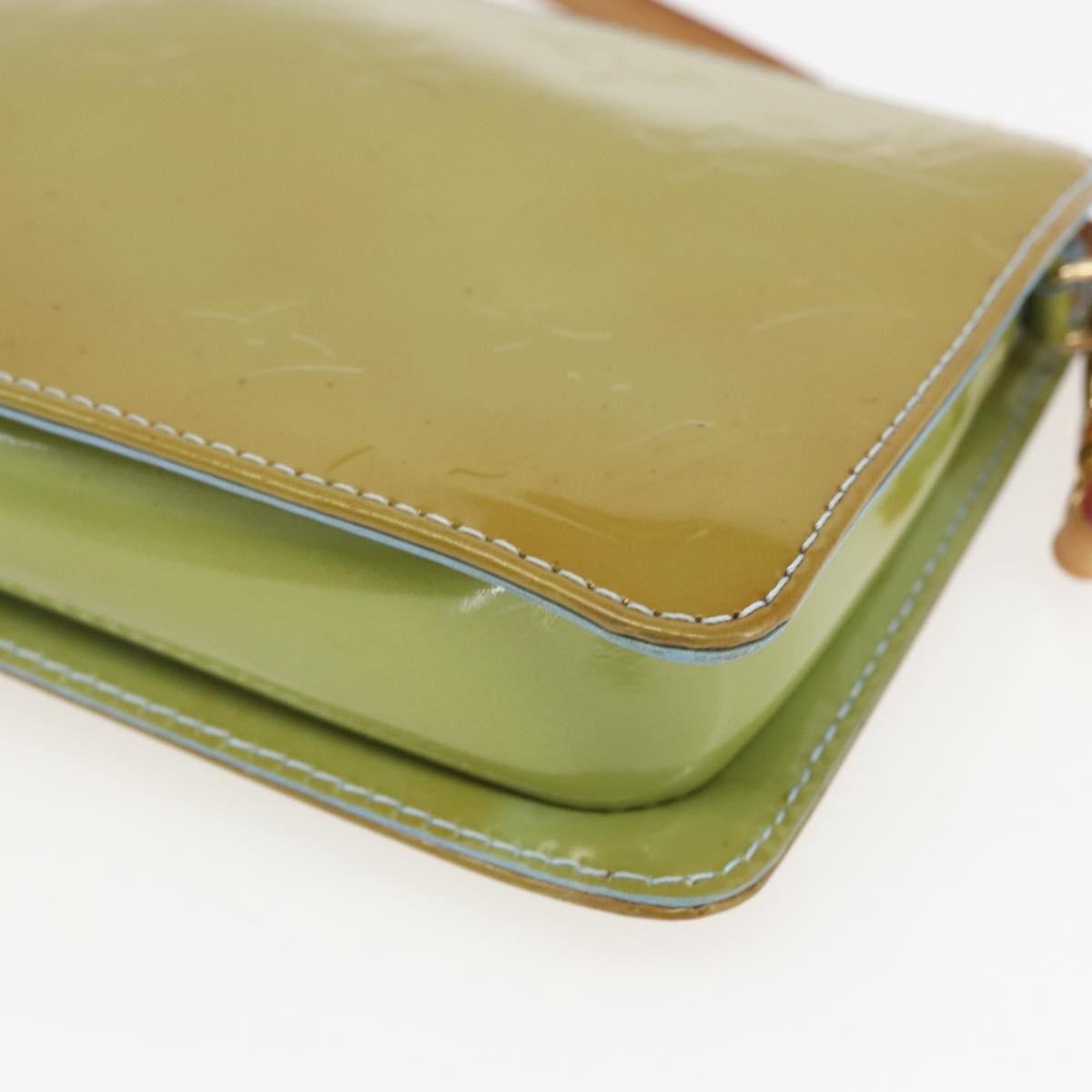 Louis Vuitton Lexington Pochette Monogram Vernis Blue Patent_Leather Clutche & Pouche Bag