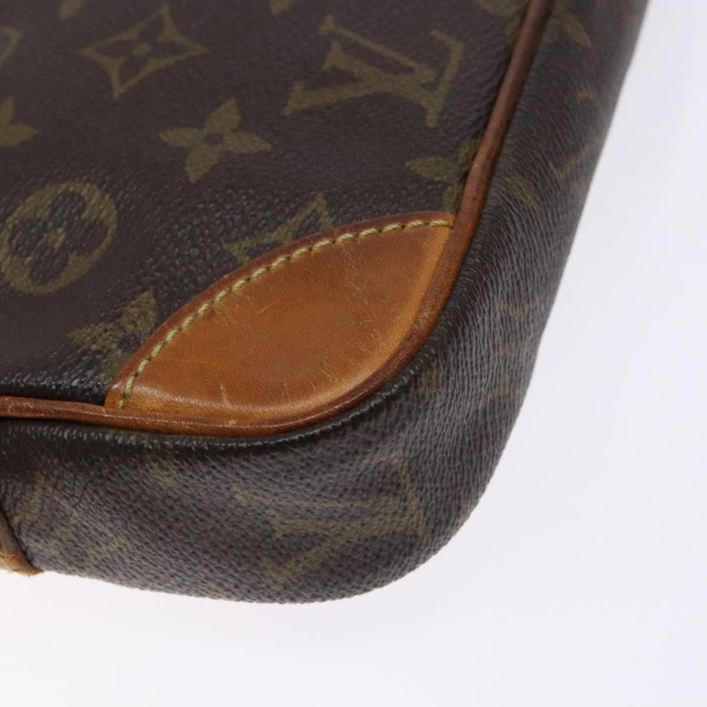 Louis Vuitton Marly Dragonne Clutch Monogram Canvas Brown Canvas Clutche & Pouche Bag