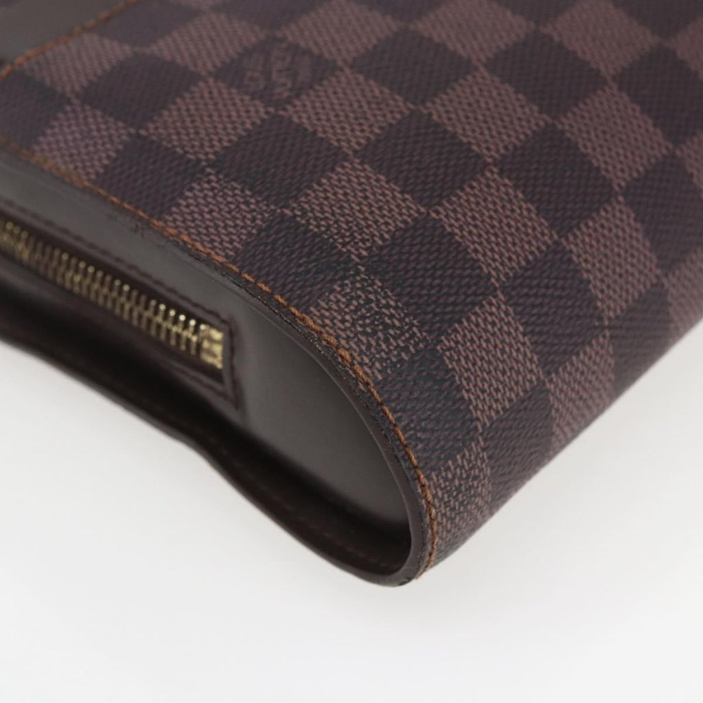 Louis Vuitton Pochette Saint Louis Damier Brown Canvas Clutche & Pouche Bag