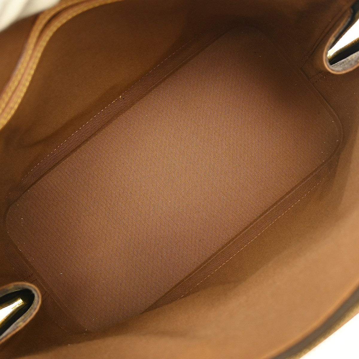 Louis Vuitton Alma Handbag Monogram Canvas Brown Canvas Handbag