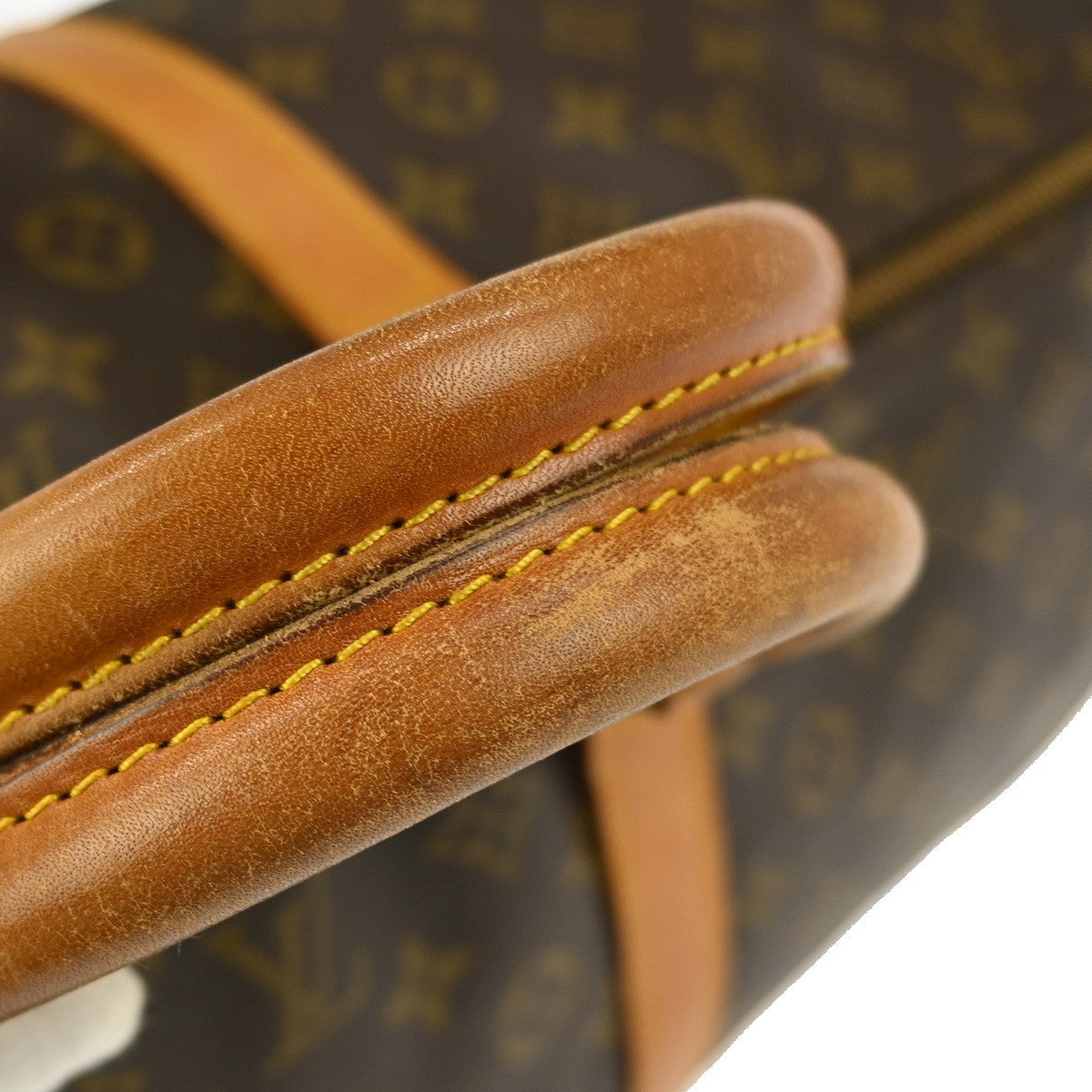 Louis Vuitton Keepall Bag Monogram Canvas Brown Canvas Travel Bag