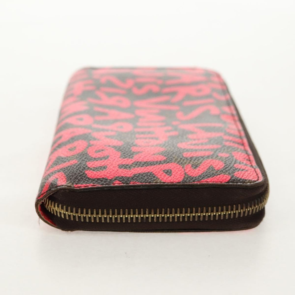Louis Vuitton Zippy Wallet Canvas Pink Canvas Wallets Accessory