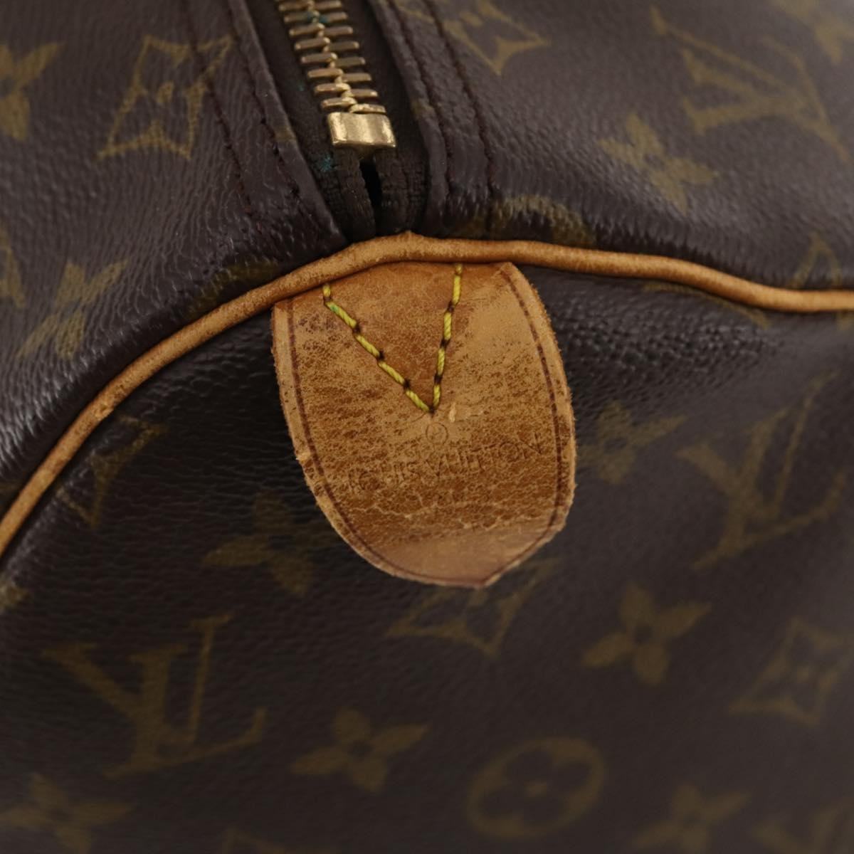 Louis Vuitton Keepall Bag Monogram Canvas Brown Canvas Travel Bag