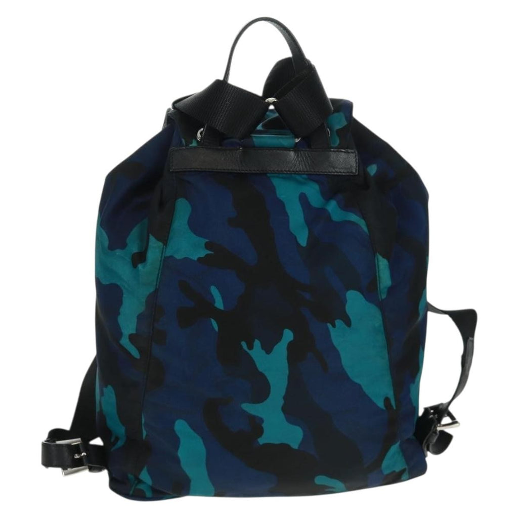 Prada Camouflage Backpack Tessuto Multicolour Nylon Backpack Bag