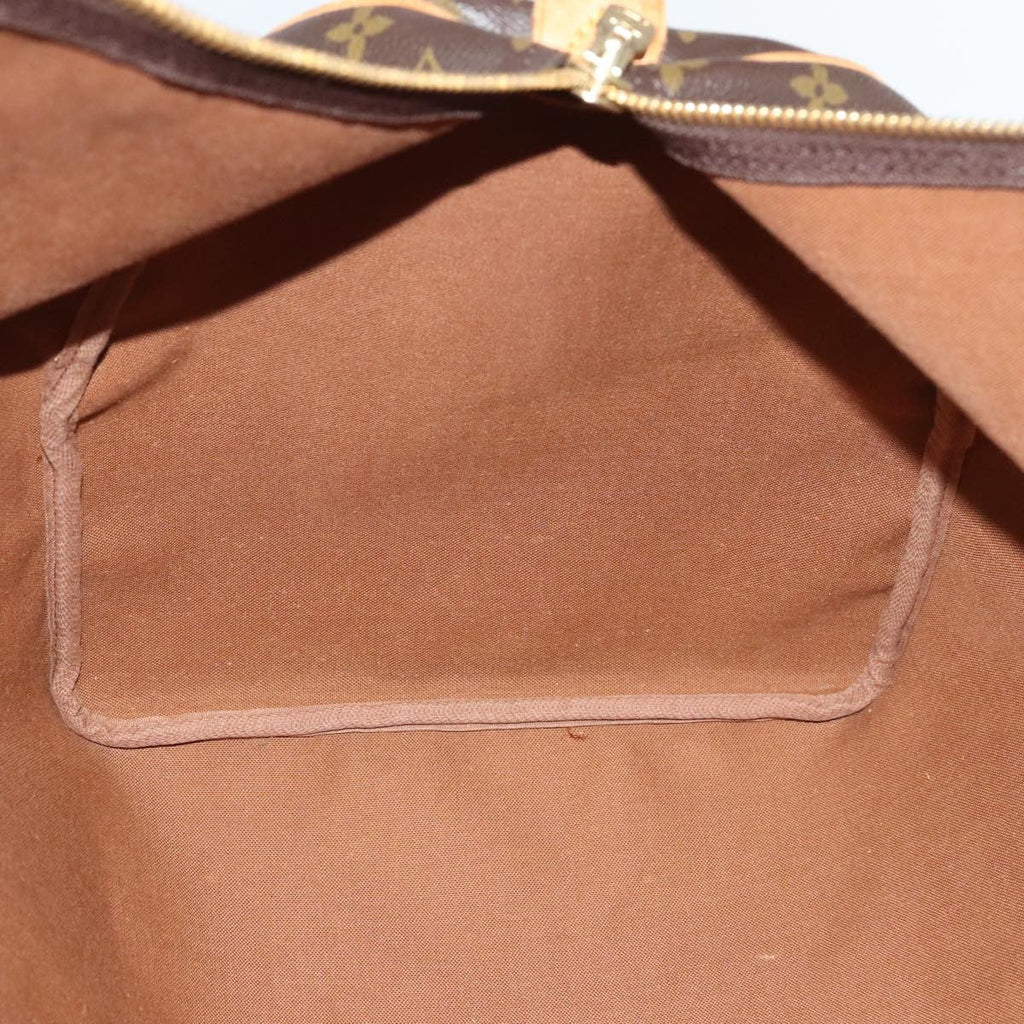 Louis Vuitton Keepall Bag Monogram Canvas Brown Canvas Travel Bag