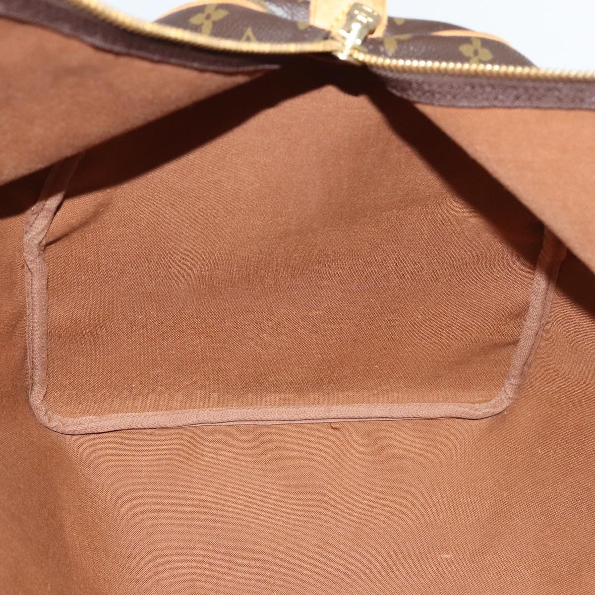 Louis Vuitton Keepall Bag Monogram Canvas Brown Canvas Travel Bag