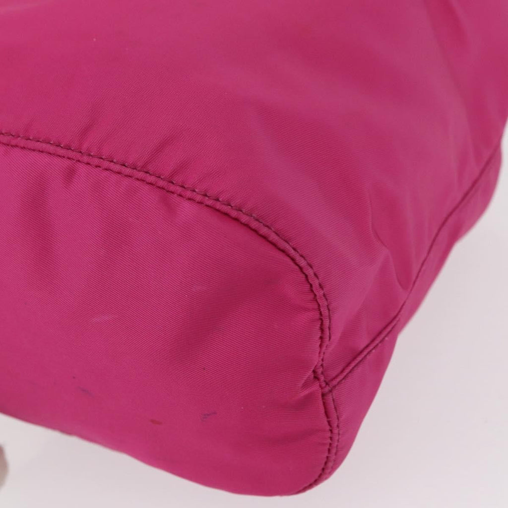 Prada Pochette Nylon Pink Nylon Clutche & Pouche Bag