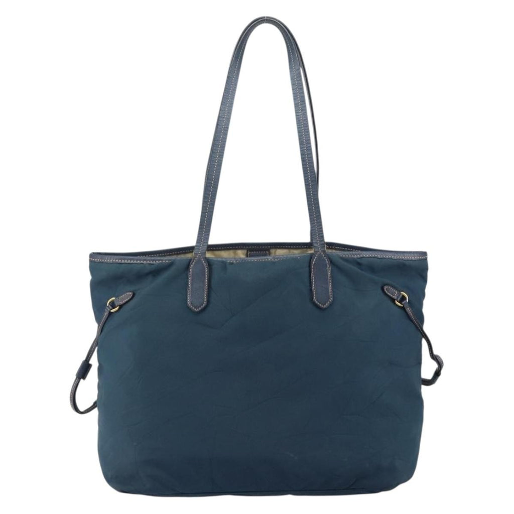 Prada Vintage Tote Tessuto Navy Nylon Tote Bag Bag