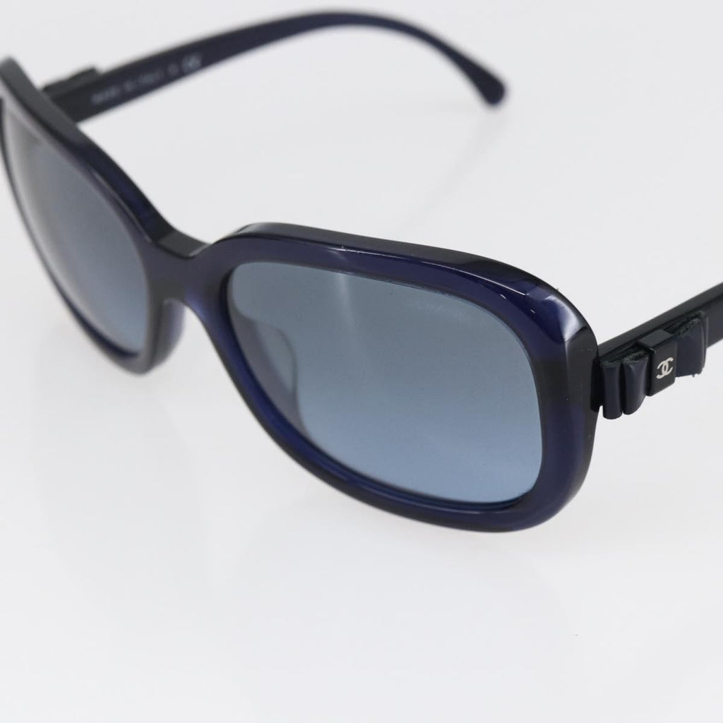 Chanel Logo Cc Sunglasses Plastic Blue Plastic Sunglasse Accessory